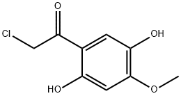 Ethanone, 2-chloro-1-(2,5-dihydroxy-4-methoxyphenyl)- (9CI),163980-43-6,结构式