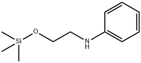 N-(2-Trimethylsiloxyethyl)aniline Structure