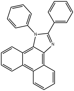 1,2-Diphenyl-1H-phenanthro[9,10-d]imidazole Structure