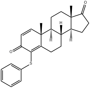 164080-14-2 4-phenylthio-1,4-androstadiene-3,17-dione