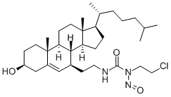 7-beta(N-(2-Chloroethyl)-N-nitroso-N-carbonylaminoethyl)cholesterol|