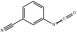 3-Cyanophenyl isocyanate Struktur