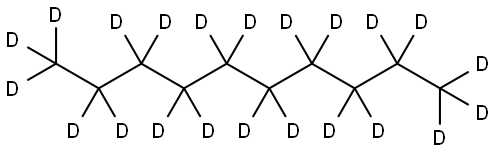 N-DECANE-D22 Struktur