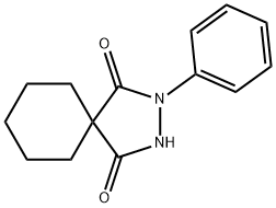 2-Phenyl-2,3-diazaspiro[4.5]decane-1,4-dione Structure