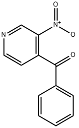 (3-硝基-4-吡啶基)苯甲酮, 164219-72-1, 结构式