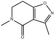 Isoxazolo[4,5-c]pyridin-4(5H)-one, 6,7-dihydro-3,5-dimethyl- (9CI) Struktur