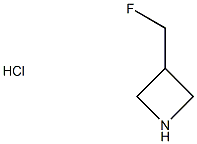 3-(fluoromethyl)azetidine hydrochloride Structure
