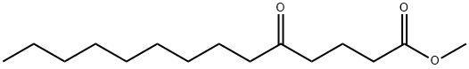 5-Oxomyristic acid methyl ester Structure