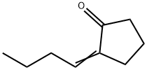 2-ブチリデンシクロペンタノン 化学構造式