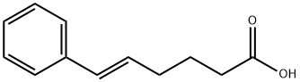 6-フェニル-5-ヘキセン酸 化学構造式