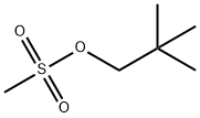 2,2-DIMETHYLPROPYLMETHANESULPHONATE, 16427-42-2, 结构式