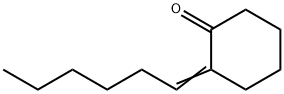 2-亚己基环己酮 结构式