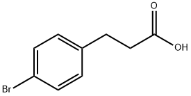 3-(4-Bromophenyl)propionic acid Struktur
