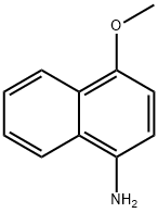 4-甲氧基-1-萘胺 结构式