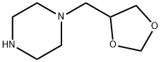 Piperazine, 1-(1,3-dioxolan-4-ylmethyl)- (9CI),164331-63-9,结构式