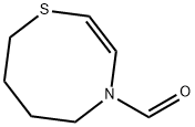 4H-1,4-Thiazocine-4-carboxaldehyde, 5,6,7,8-tetrahydro- (9CI) 结构式