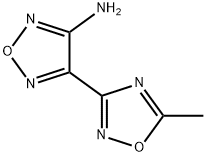 4-(5-methyl-1,2,4-oxadiazol-3-yl)-1,2,5-oxadiazol-3-amine,164363-81-9,结构式