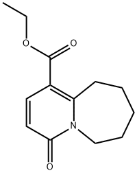 4-OXO-4,6,7,8,9,10-HEXAHYDRO-PYRIDO[1,2-A]AZEPINE-1-CARBOXYLIC ACID ETHYL ESTER Structure