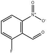 2-氟-6-硝基苯甲醛 结构式