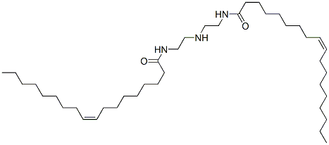 N,N'-(iminodiethylene)dioleamide Struktur