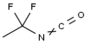 1,1-Difluoroethyl isocyanate 结构式