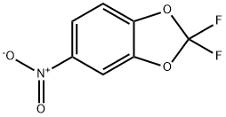 2,2-DIFLUORO-5-NITRO-1,3-BENZODIOXOLE 化学構造式