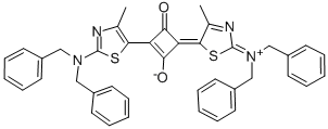 164534-33-2 1-(2-Dibenzylamino-4-methyl-thiazol-5-yl)-3-(2,5-dihydro-2-dibenzylimmonium-4-methyl-thiazol-5-ylidene)-2-oxo-cyclobuten-4-olate