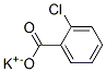 O-CHLORO BENZOIC ACID POTASSIUM SALT Structure