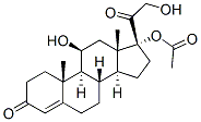 11beta,17,21-trihydroxypregn-4-ene-3,20-dione 17-acetate 