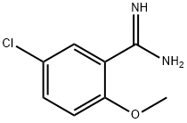 5-Chloro-2-methoxybenzenecarboximidamide Structure