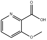 3-METHOXY-2-PYRIDINECARBOXYLIC ACID Structure