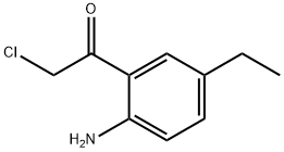 Ethanone, 1-(2-amino-5-ethylphenyl)-2-chloro- (9CI) Structure