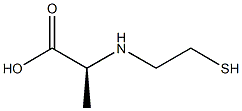 Alanine, N-(2-mercaptoethyl)-, DL- (8CI) 化学構造式