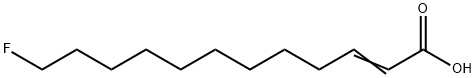 12-Fluoro-2-dodecenoic acid,1648-46-0,结构式