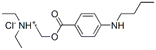 2-(4-butylaminobenzoyl)oxyethyl-diethyl-azanium chloride|