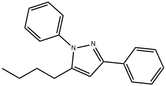 5-BUTYL-1,3-DIPHENYL-1H-PYRAZOLE Structure