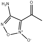 Ethanone, 1-(4-amino-2-oxido-1,2,5-oxadiazol-3-yl)- (9CI),164926-69-6,结构式