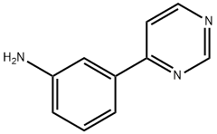 Benzenamine, 3-(4-pyrimidinyl)- (9CI) 结构式