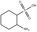 2-aminocyclohexanesulfonic acid Structure