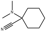 1-(dimethylamino)cyclohexanecarbonitrile Struktur