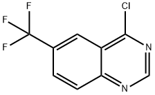 4-氯-6-三氟甲基喹唑啉, 16499-64-2, 结构式