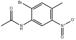 N-(2-BROMO-4-METHYL-5-NITROPHENYL)ACETAMIDE 结构式