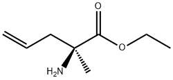 4-Pentenoicacid,2-amino-2-methyl-,ethylester,(S)-(9CI) 结构式
