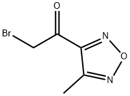 2-溴-1-(4-甲基-1,2,5-噁二唑-3-基)乙烷-1-酮, 165066-97-7, 结构式