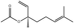 (R)-linalyl acetate 化学構造式