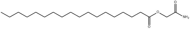 2-amino-2-oxoethyl stearate Structure