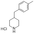 PIPERIDINE, 4-[(4-METHYLPHENYL)METHYL]-, HYDROCHLORIDE Struktur