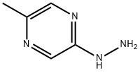 2-甲基-5-吡嗪肼 结构式