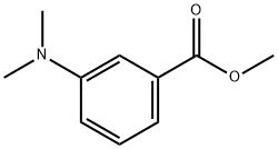 3-(二甲氨基)苯甲酸甲酯 结构式