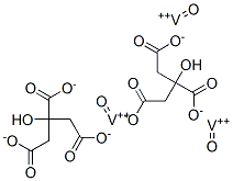 vanadyl citrate 化学構造式